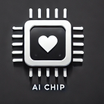 Ai chip icon